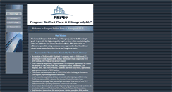 Desktop Screenshot of fspwlawllp.com